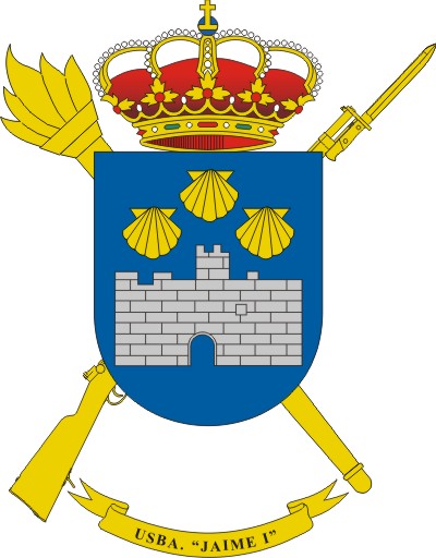 Escudo de la USBA 'Jaime I'