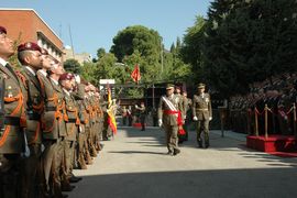 El JEME revista a la fuerza