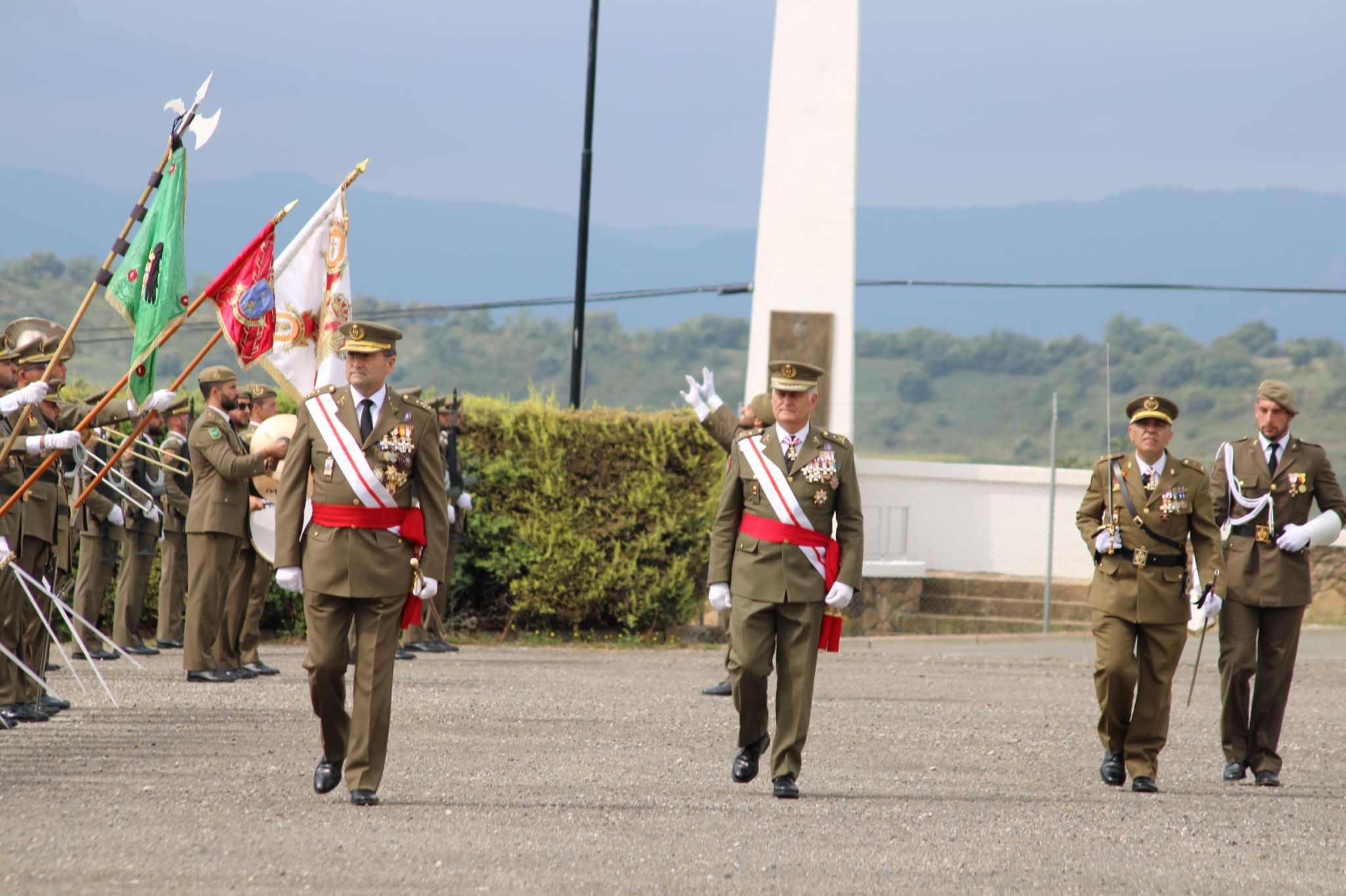 Acto de entrega de Reales Despachos a los  nuevos sargentos del Ejército de Tierra