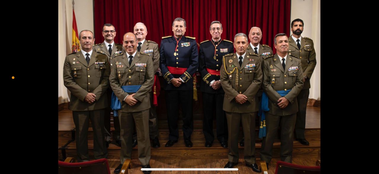 Acto de ingreso como académico de mérito del JEME  en la Academia de las Ciencias y las Artes Militares