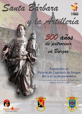 Exposición sobre Santa Bárbara en Burgos