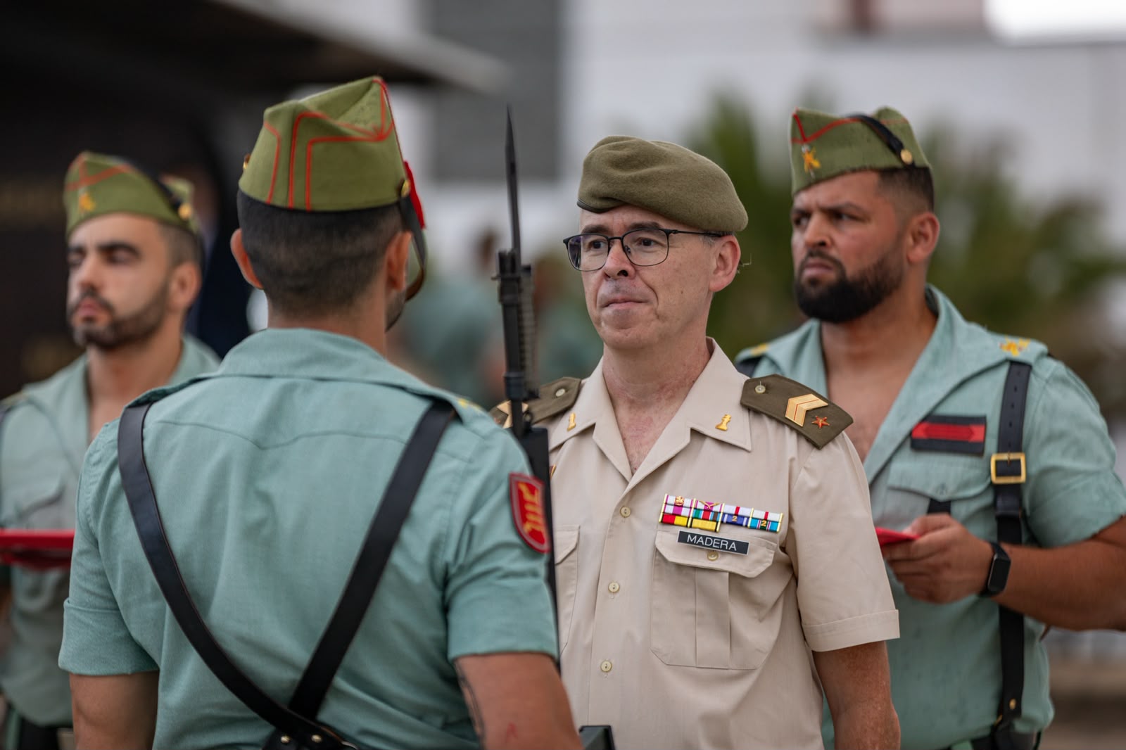 acto conmemorativo del CVI aniversario de La Legión 