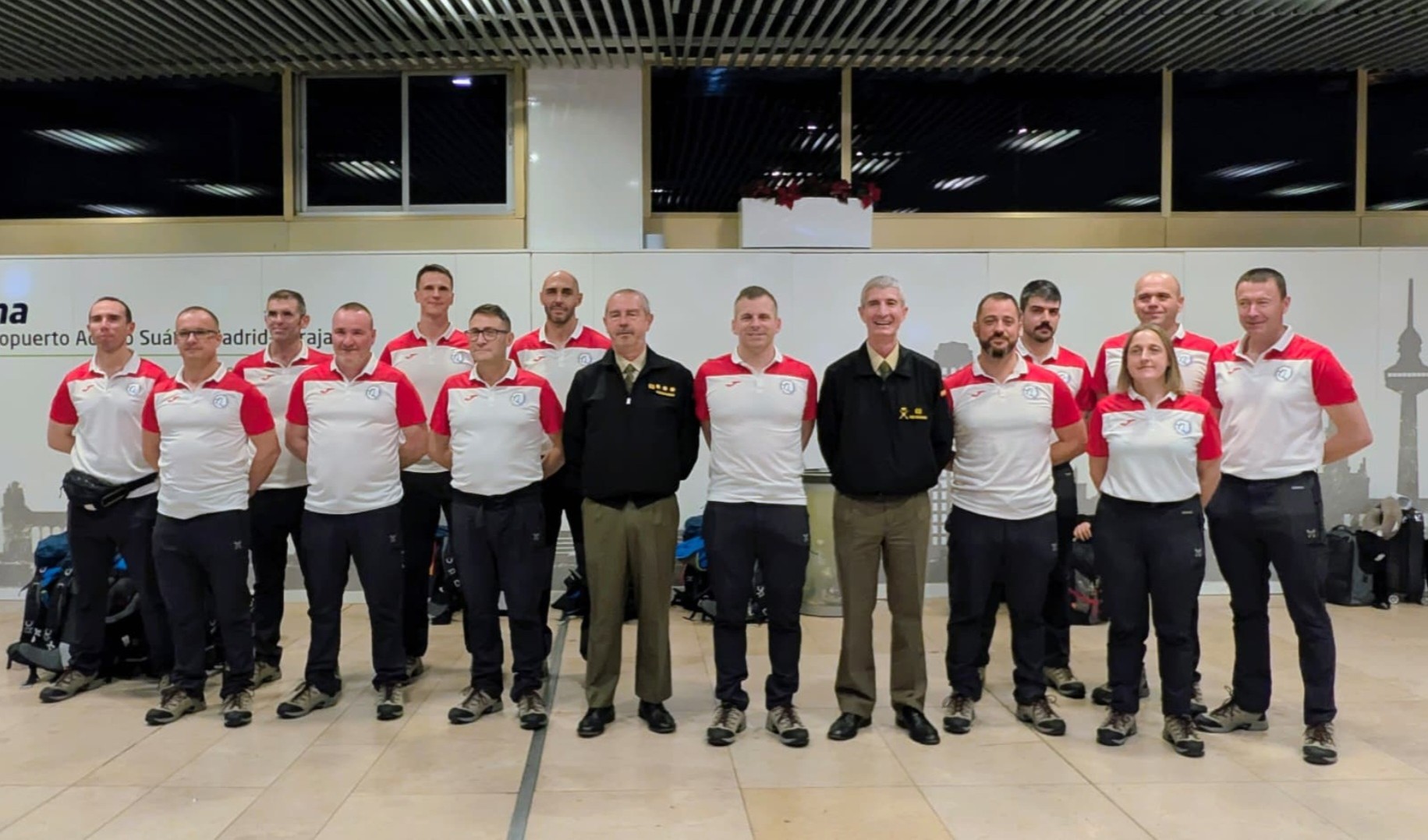 Despedida aeropuerto XXXIX CAET