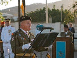 Alocución del coronel jefe