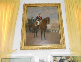 Cuadro retrato del General Prendergast en Sala Histórica del Patronato