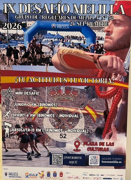 El IX Desafío de Melilla abre sus inscripciones