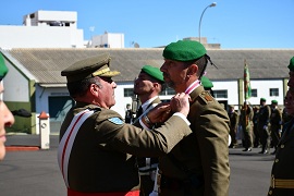 Imposición de condecoraciones