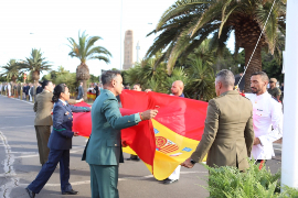 Arriado de Bandera en Santa Cruz de Tenerife