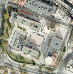 mapa aéreo de Zaragoza