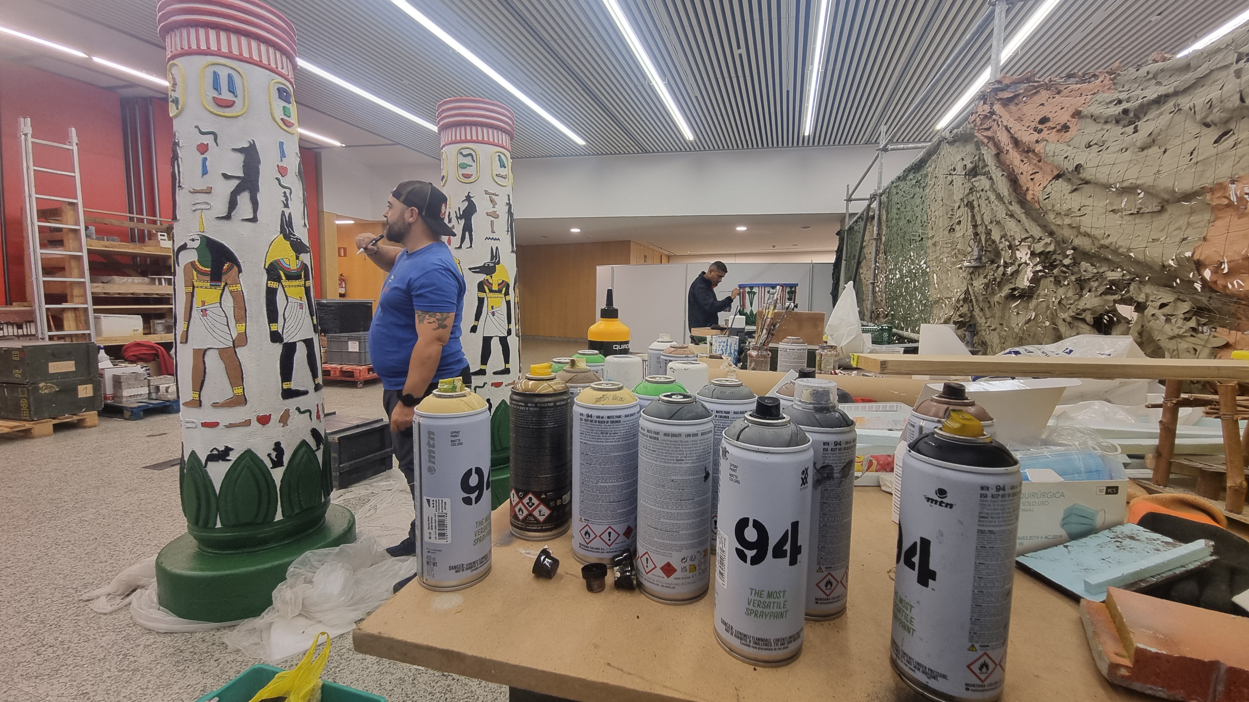 Montaje del belen 2025