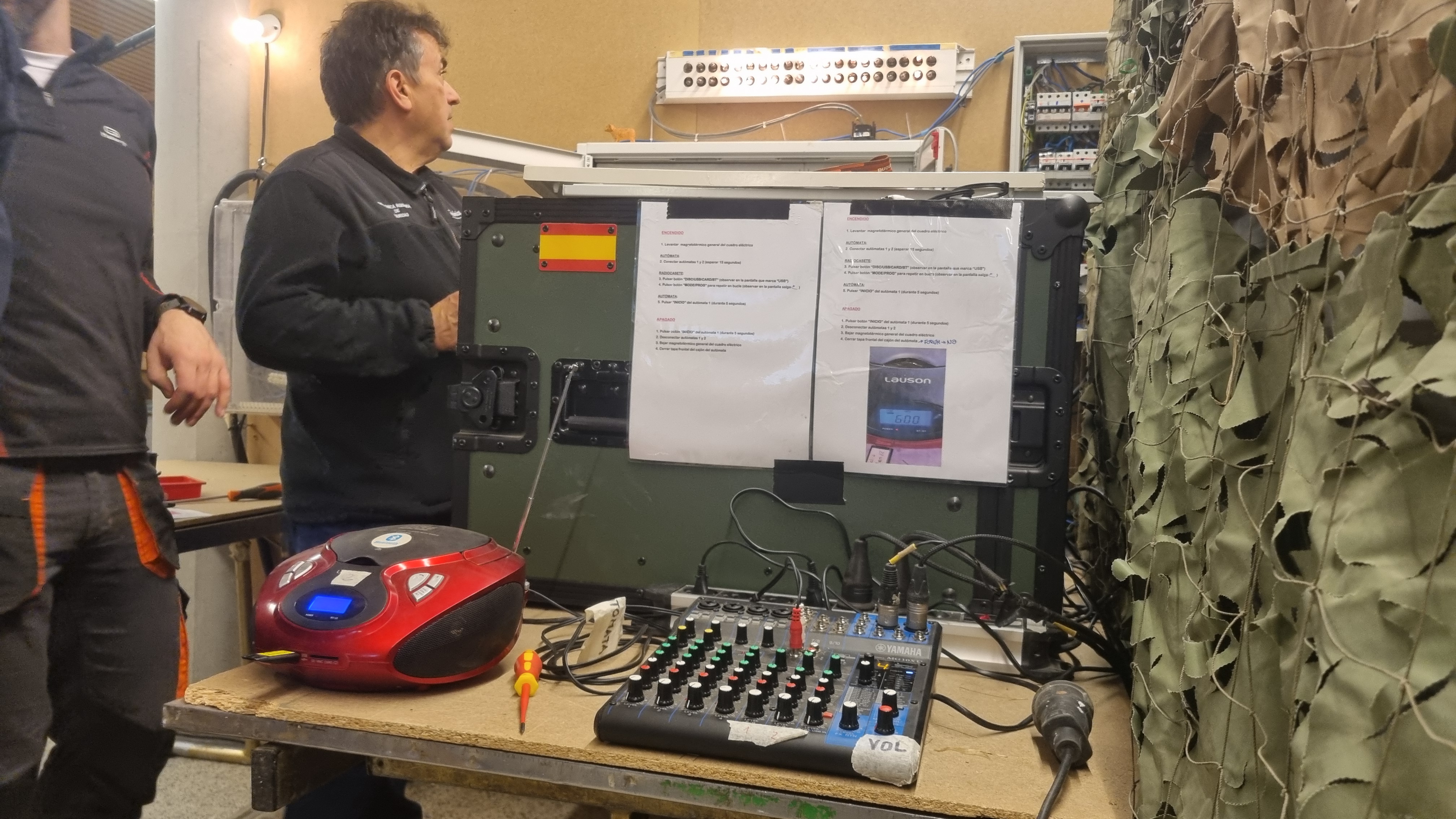 Montaje del belen 2025