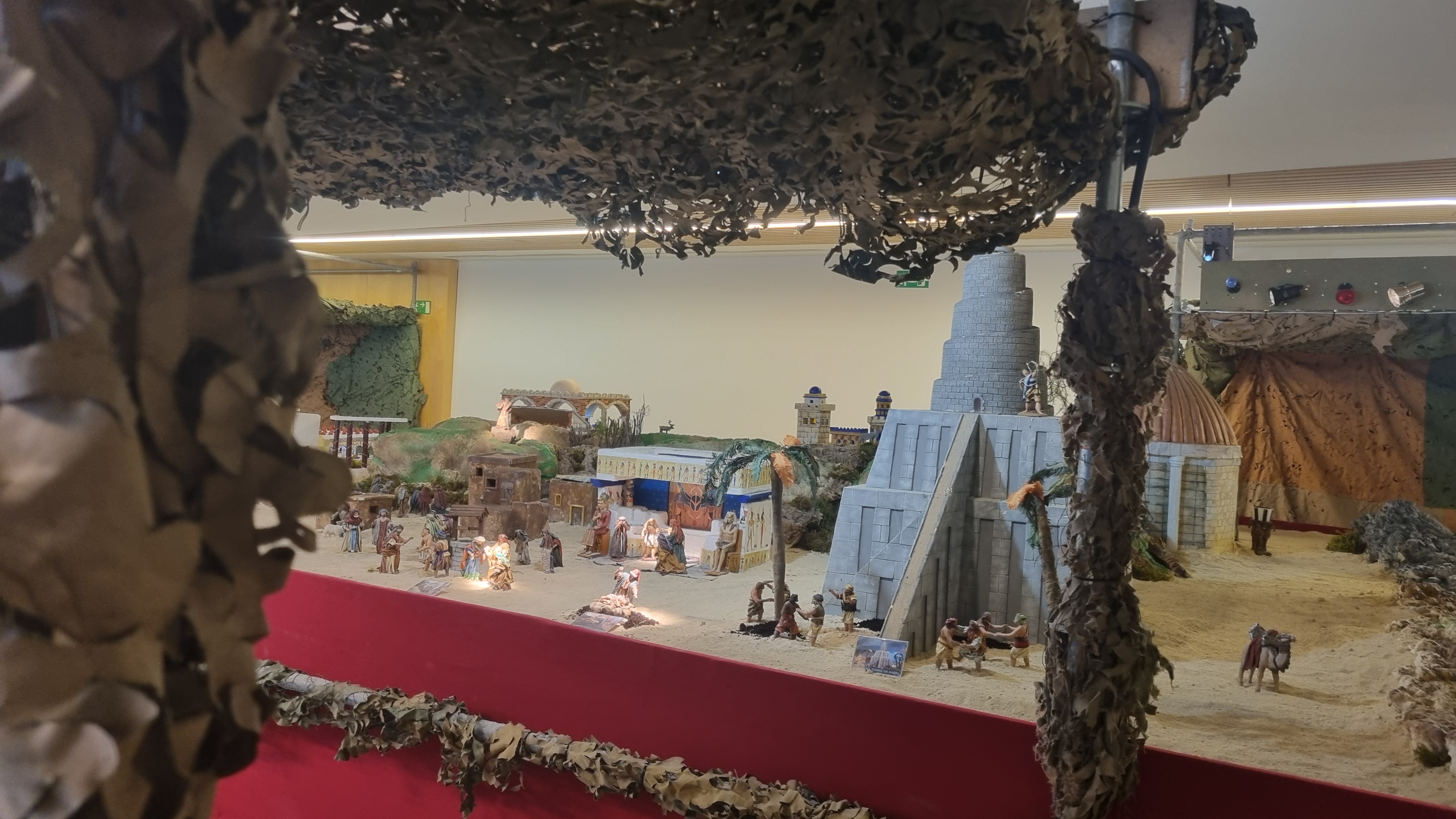 Montaje del belen 2025