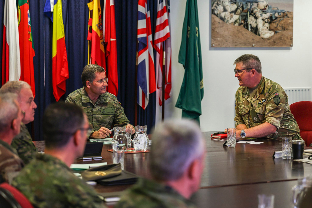 Reunión de trabajo con la delegación británica