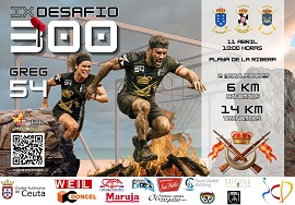 Abierto el plazo de inscripciones para la IX Carrera Cívico-Militar 'Desafío de los 300'