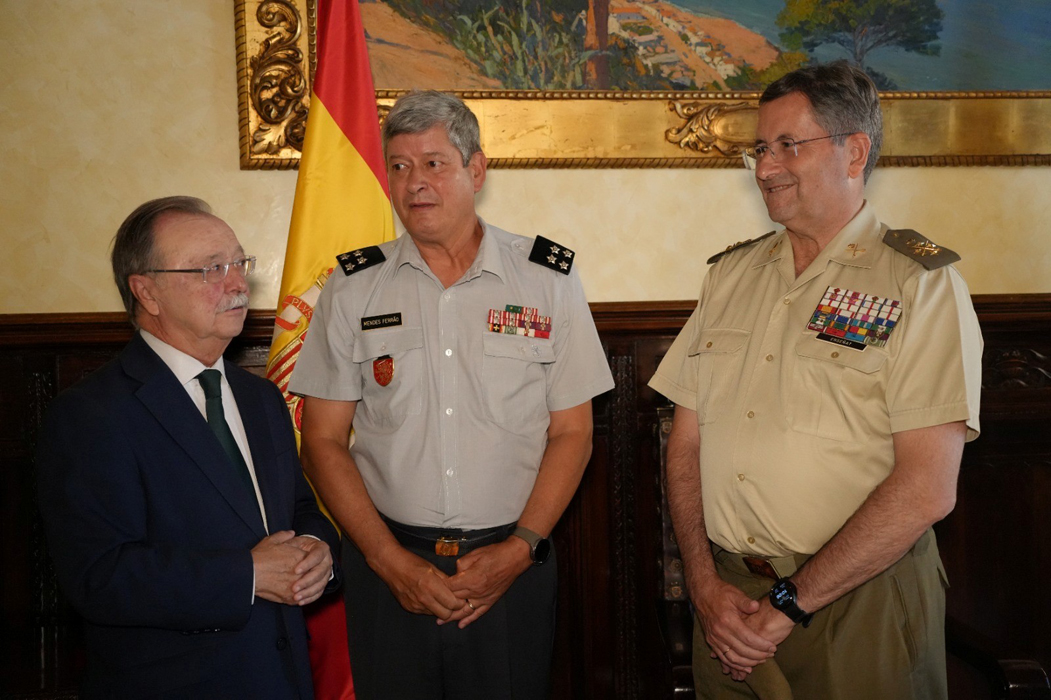 Visita oficial a España del JEME portugués