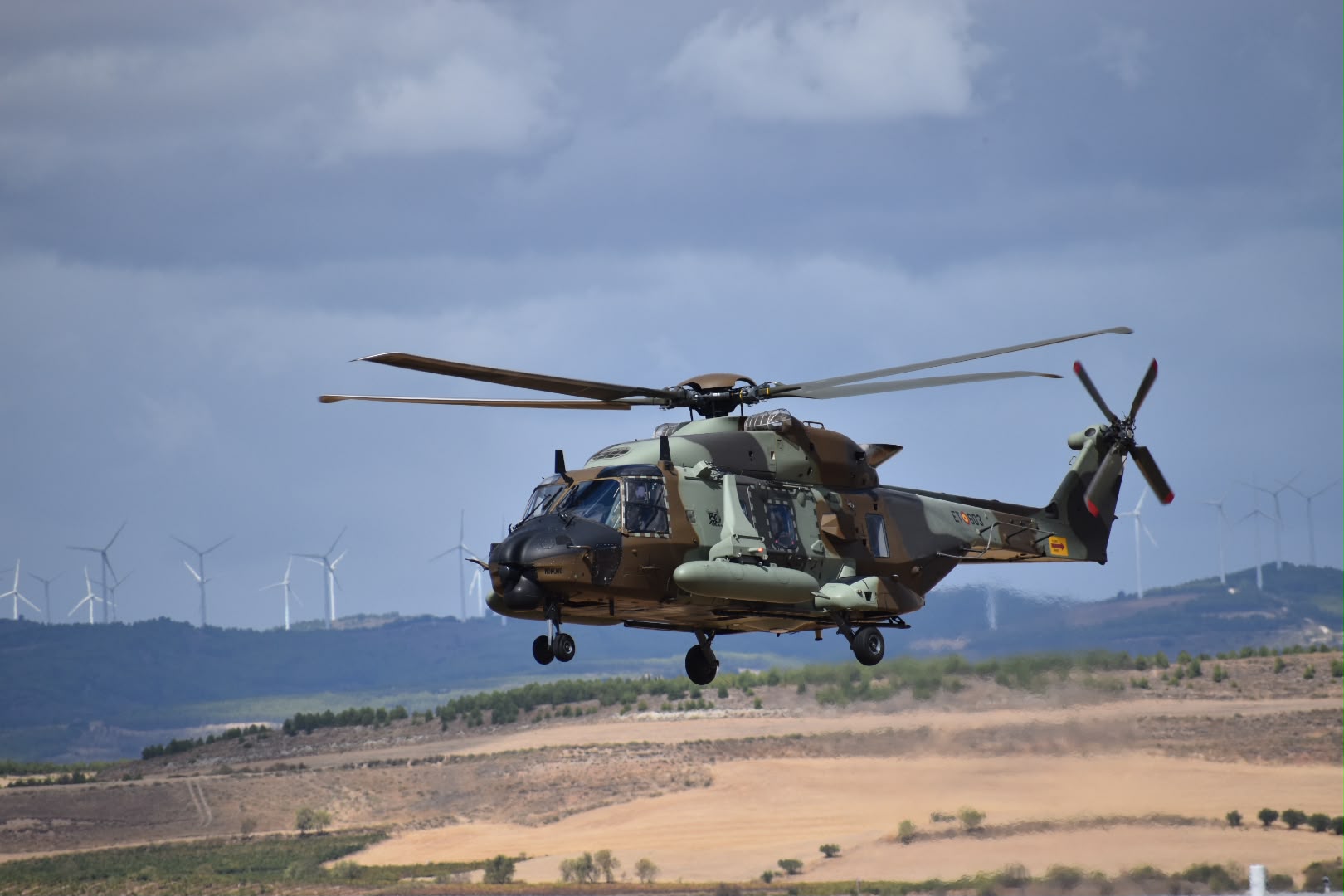 Primer vuelo de máximo alcance del helicóptero NH-90