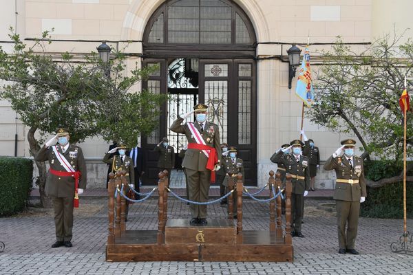 El JEME presidió el acto en Valladolid