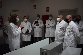 El JEME visita la sede de Tecnobit - Grupo Oesía