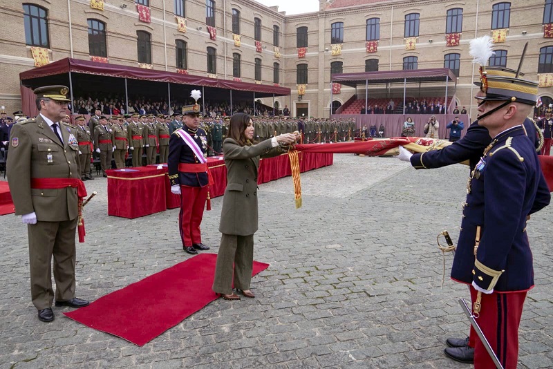 El JEME, preside en la Academia General Militar la ceremonia de conmemoración del CXLIII Aniversario de su creación.