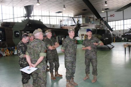 El JEME visita las unidades de Logroño