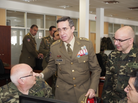 Visita del JEME portugués a España