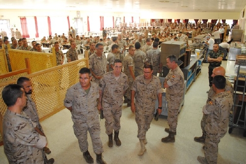 Visita al Acuartelamiento de Camposoto en Cádiz. Julio 2014