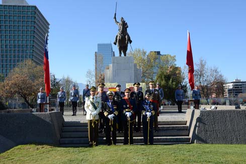 Visita institucional del JEME general de ejército Jaime Domínguez Buj a los Ejércitos de Brasil, Perú y Chile