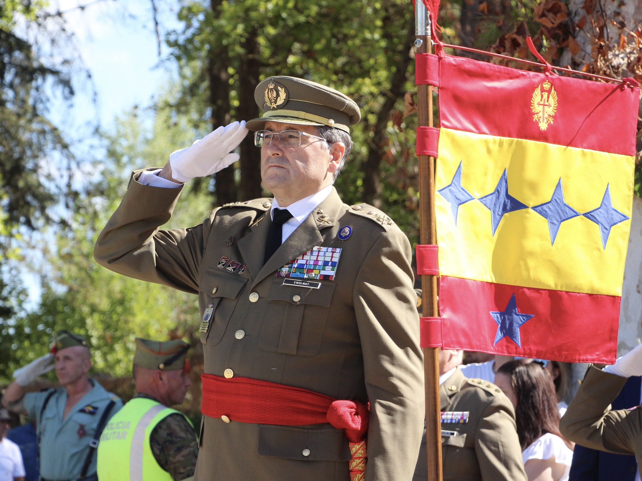 El general de Ejército Amador Enseñat y Berea ha presidido el acto de conmemoración del CIII aniversario fundacional de la Legión