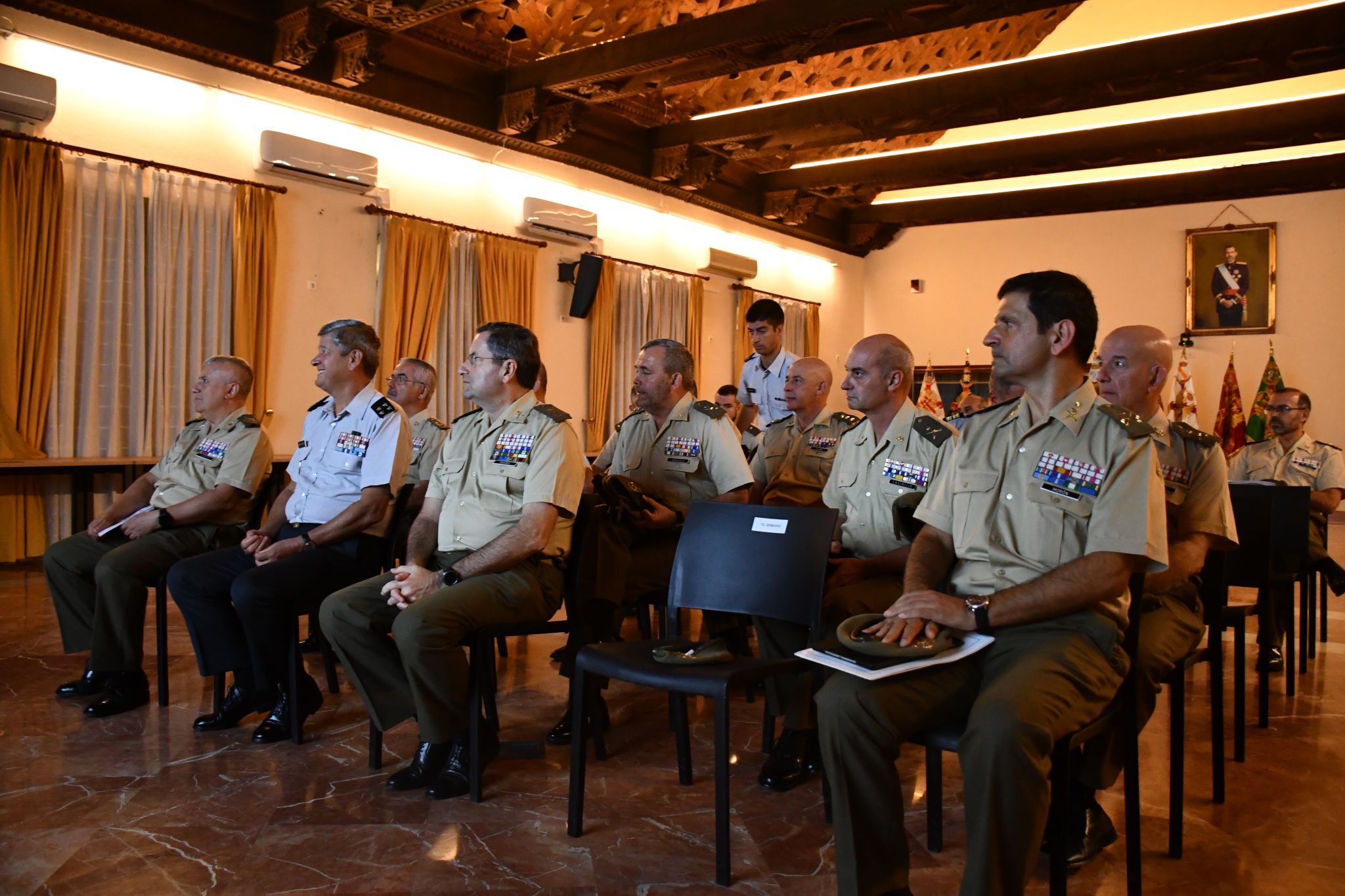 El Jefe de Estado Mayor del Ejército de Portugal visita el Mando de Adiestramiento y Doctrina y la Brigada 'Rey Alfonso XIII' de la Legión