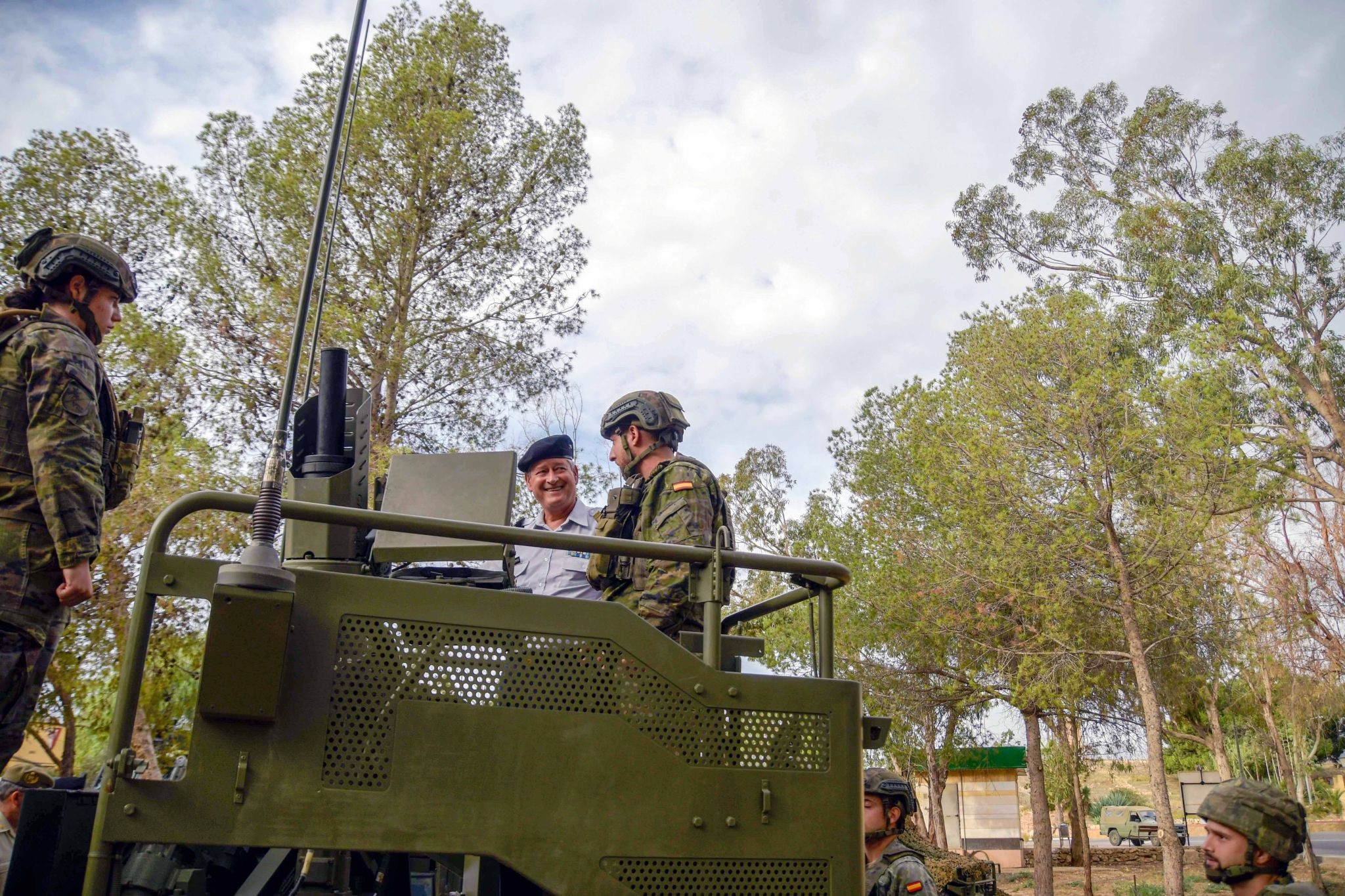 El Jefe de Estado Mayor del Ejército de Portugal visita el Mando de Adiestramiento y Doctrina y la Brigada 'Rey Alfonso XIII' de la Legión