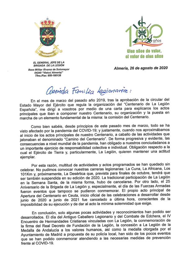 El General Jefe de La Brigada 