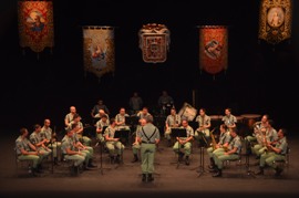 Concierto de la Unidad de Música de BRILEG en Huércal-Overa