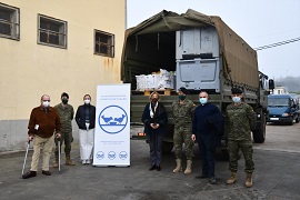 Más de 3000 kilos de comida han sido entregados a la Fundación Banco de Alimentos de Badajoz.
