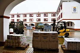 Recogida de alimentos en el RI 