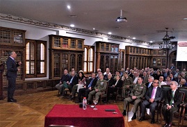 Auditorio en la Biblioteca de Capitanía