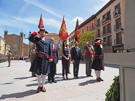 Un momento del Acto a los Caídos
