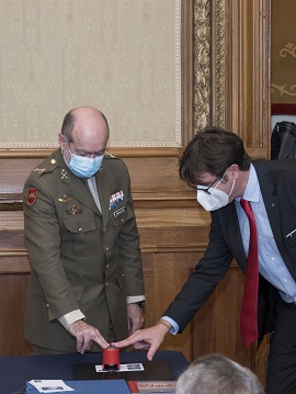 Primer matasellado. (Foto:OCP DIV SM)