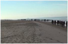 Marcha táctica de 8 Km.