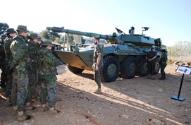 Con el VRCC CENTAURO (Foto:CEFOT 2)