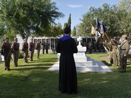 Rendición de honores (Foto:CEFOT 2)