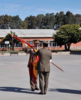 Entrega de la Bandera del Centro de Formación (Foto:CEFOT 2)