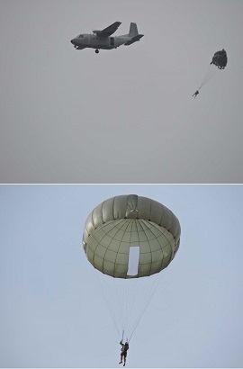 Salto desde el avion