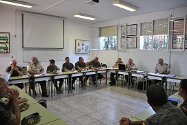 Reuniones del equipo evaluador con personal del Centro