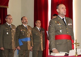 Juramento 2º Jefe de la Comgeceu.