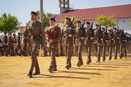 Piquete de honores.