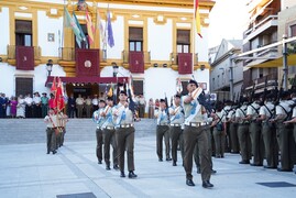 Escuadra, guiones y banderines de la BRI X.