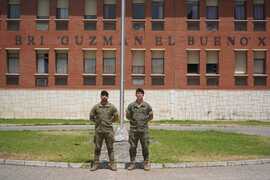 Soldados Barroso y Fernández de la BRI X.