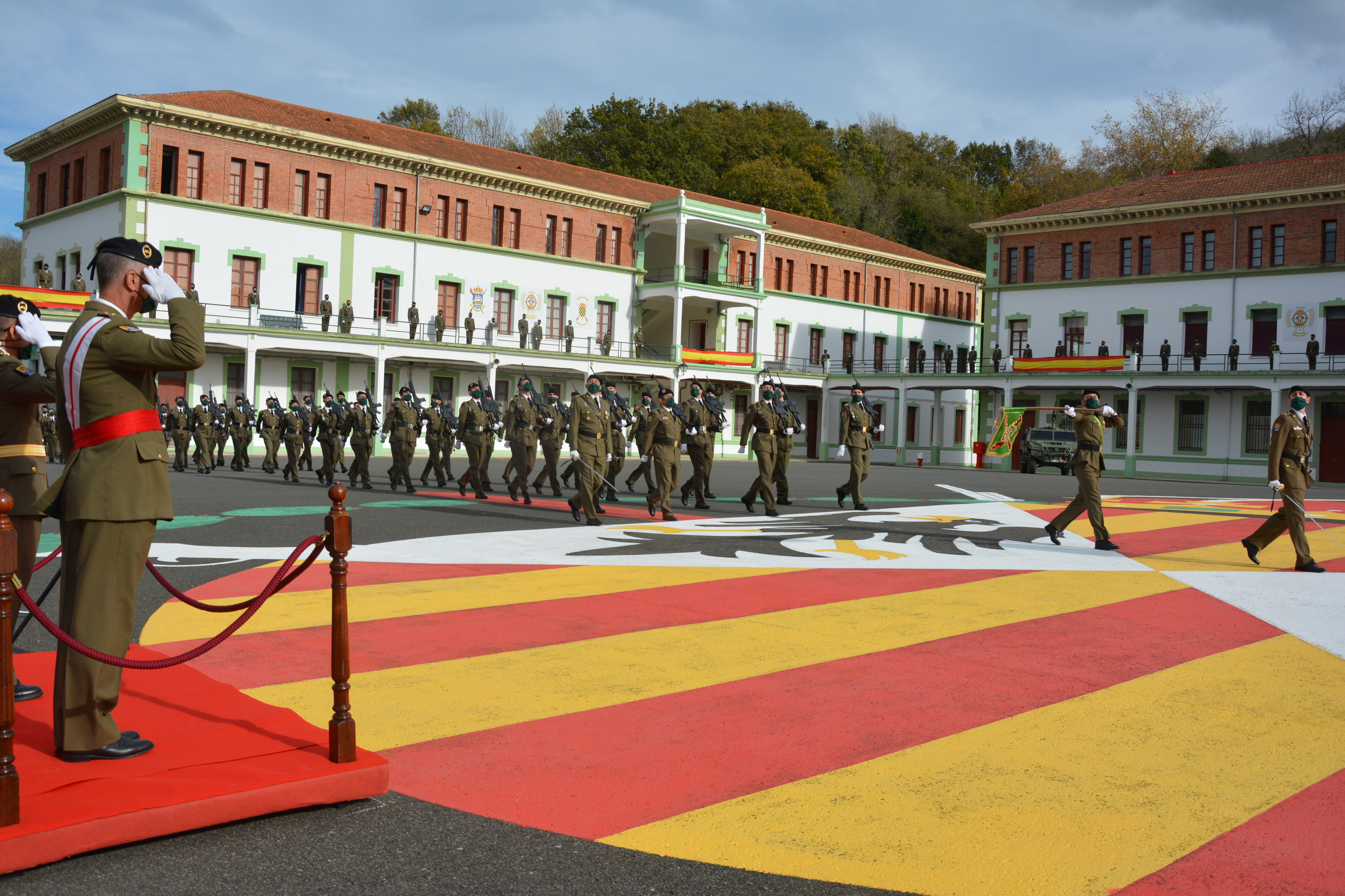 Salida del patio de armas