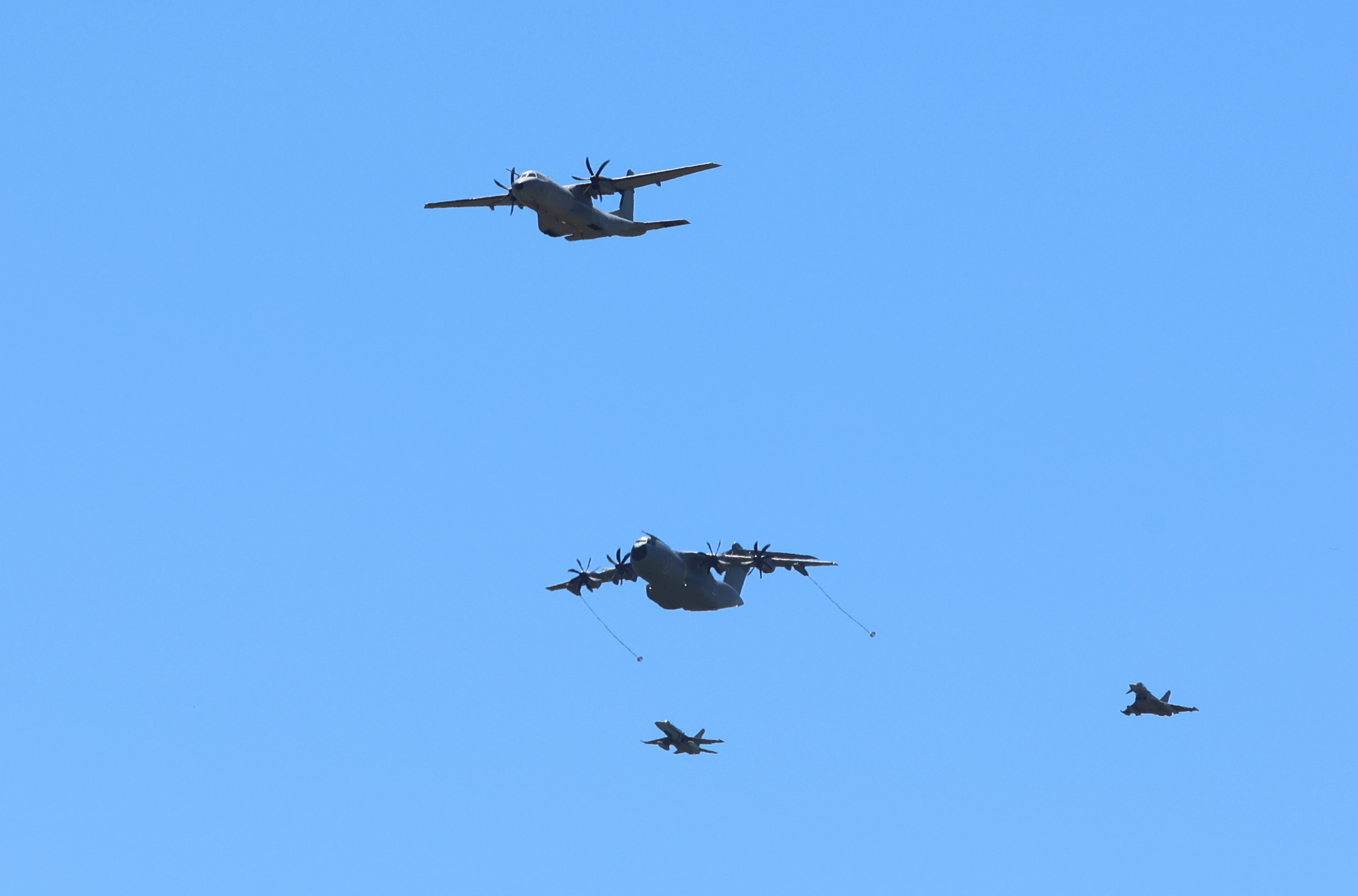 Exhibición aérea Palacio de Congresos Huesca 2