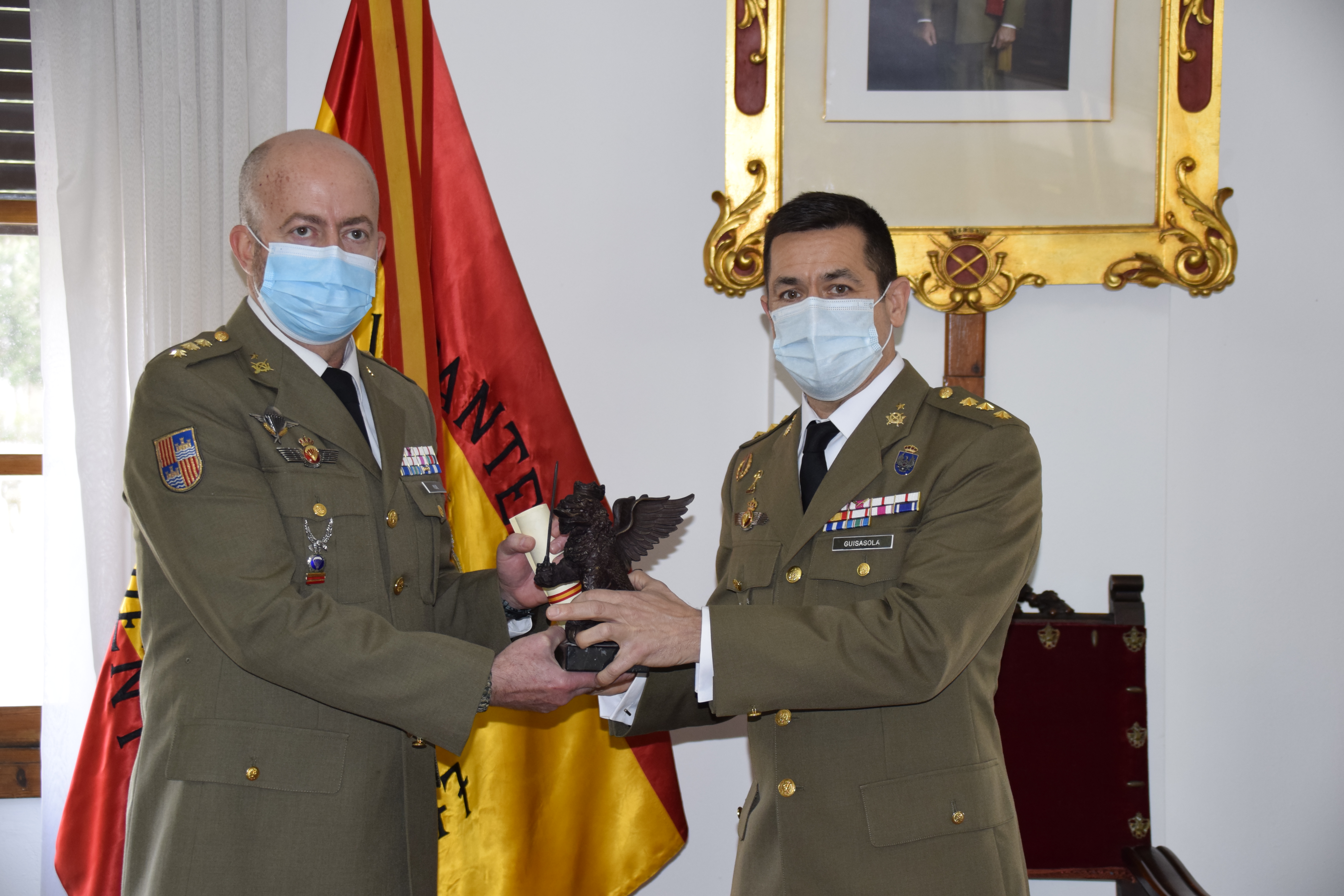 RELEVO JEFE DEL REGIMIENTO PALMA 47